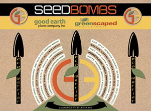 seed bomb dispenser packaging